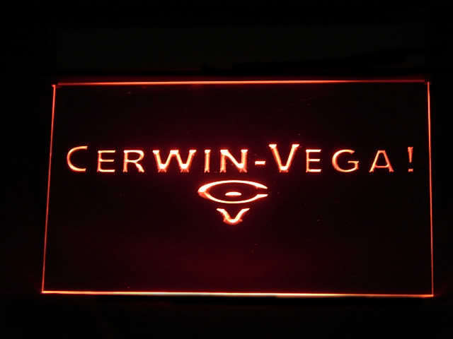 Cerwin-Vega LED Light Sign